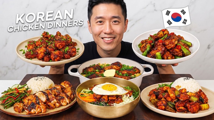 6 Easy Korean Chicken Dinners That Will Change Your LIFE!