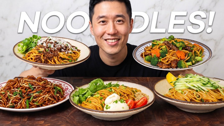 5 Easiest Noodle Dishes In Under 15 Minutes!