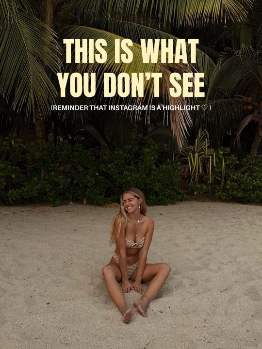 behind every post is a real person navigating things you don’t see, if you’re in the in between right now & feel behind,