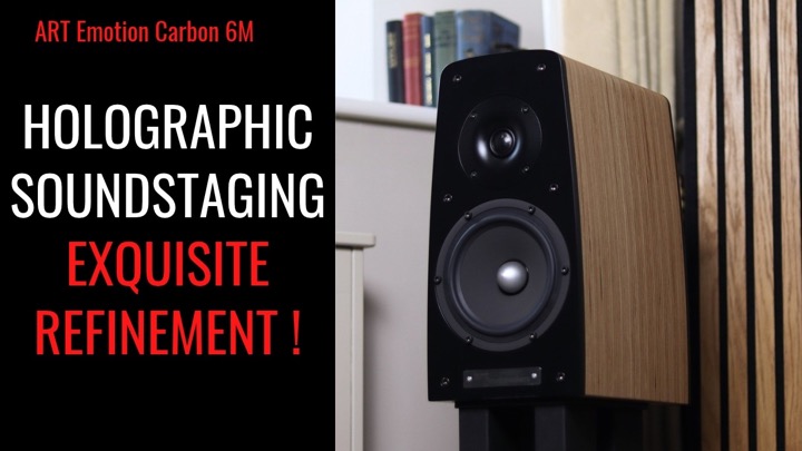 STUNNING SCOTTISH SPEAKERS! ART Emotion Carbon 6M Speaker Review