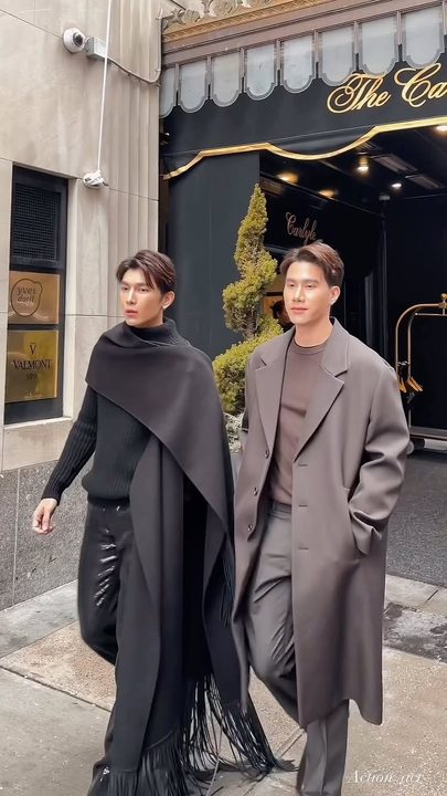 @mewsuppasit @tul_pakorn 🩶🖤🤍

#MewTulxMichaelkors 
#nyfw #2024 #fallwinter 

#actionmakeup #actionhairstyle