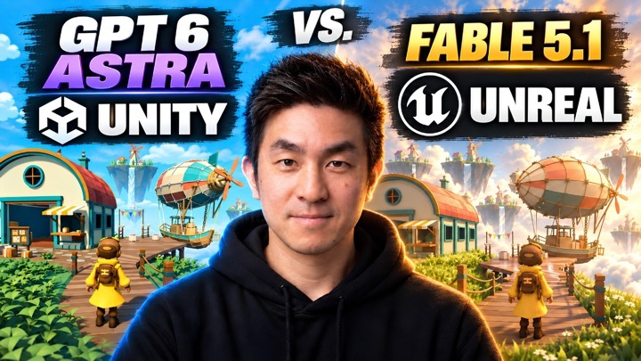 It's Never Been EASIER To Vibe Code Unity & Unreal Games - Here's How. (Astra, Fable 5.1, Blender)