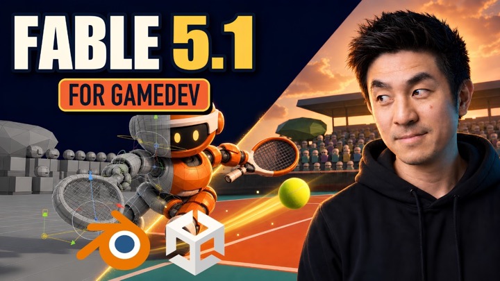 FABLE 5.1 Is Here And It's PERFECT For Vibe Coding Games (FULL Unity + Blender Workflow)