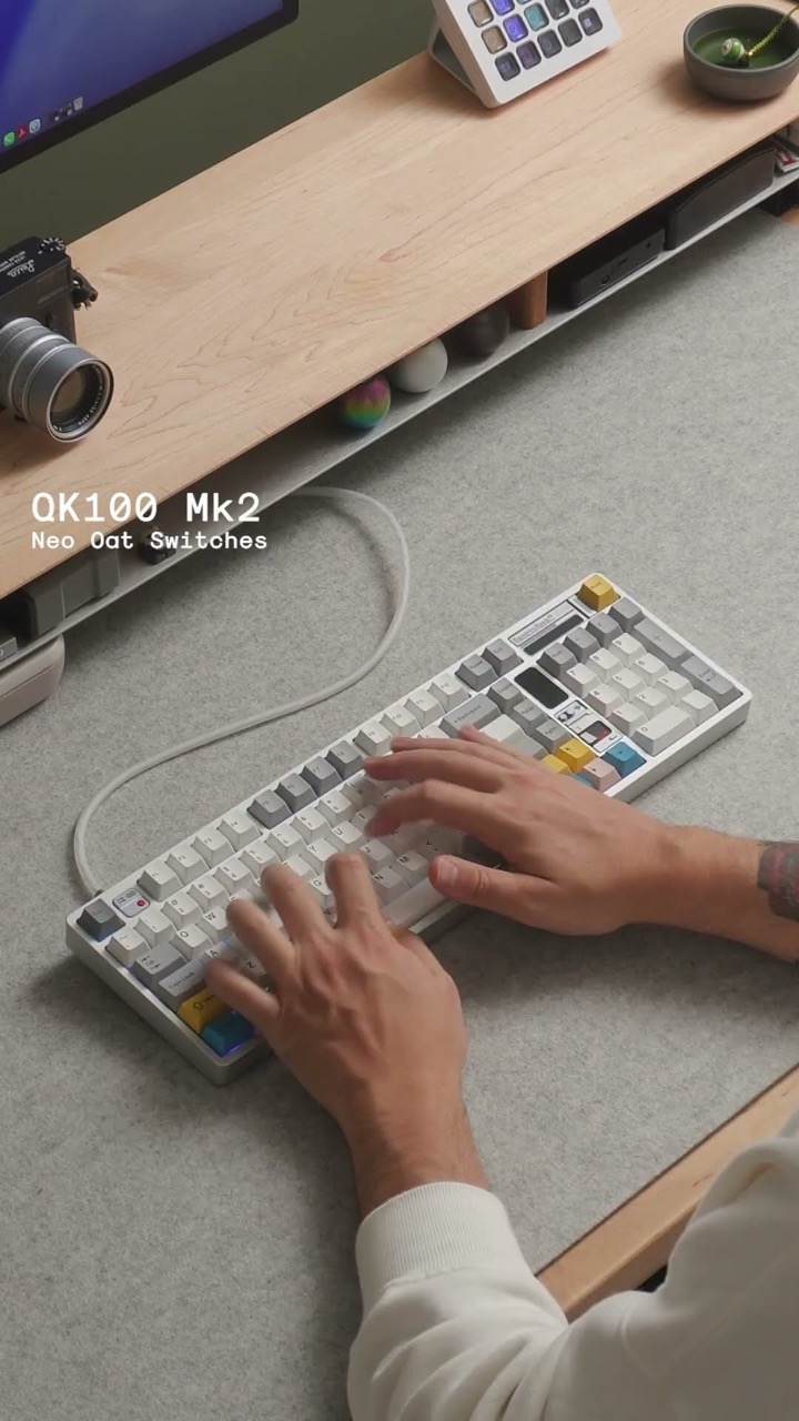 Clacky to deep sounding keyboards 👀