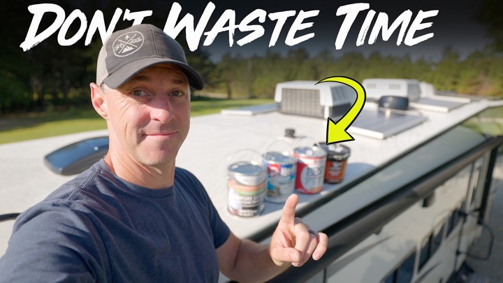 Don’t Coat Your RV Roof Until You See This Test. The Best RV Roof Coating