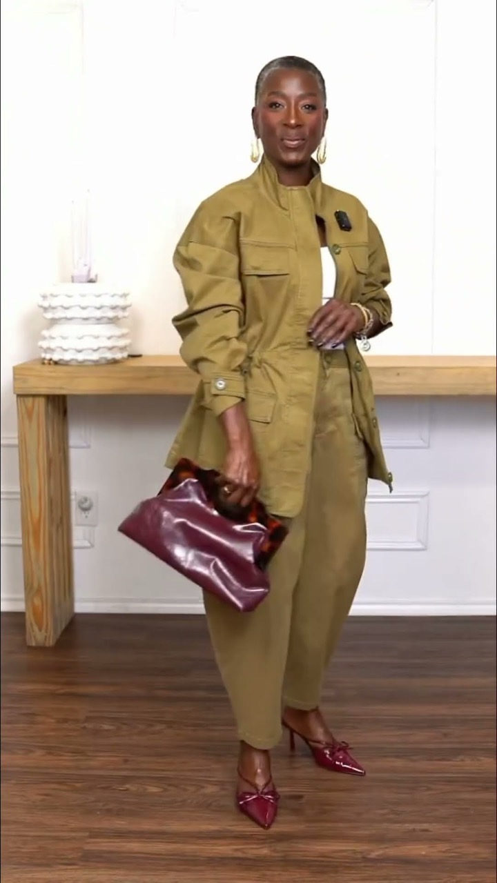 The perfect Fall color combination #fashion #womenover50 #walmart #ootd #dallascontentcreator