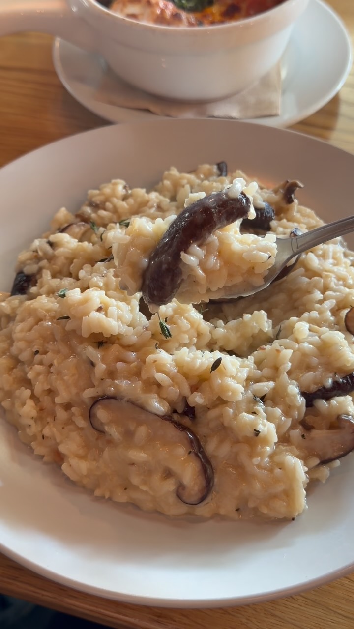 First time ordering risotto at a restaurant 👀 Tried this new dish at The State - I never order risotto at restaurants guys. So I went on a 