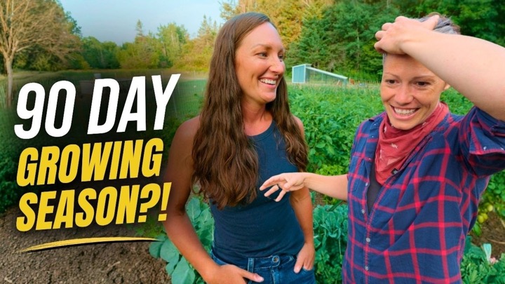 She Grows a YEAR of Food in Only 90 Days?! (in Just 1,300 Sq Ft!)