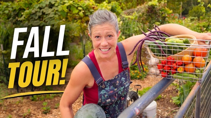 I Ignored My Lazy Garden...and It STILL Fed Us! | FULL Fall Garden Tour 2026!