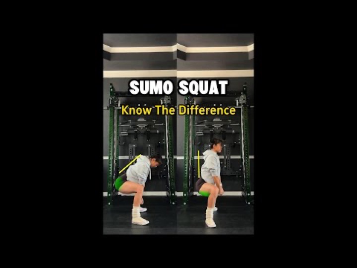 Sumo Squat  Know the difference