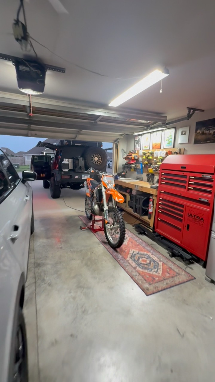 Pre-trip gear check ✅ #tacoma #offroad #overland #truck #dirtbike