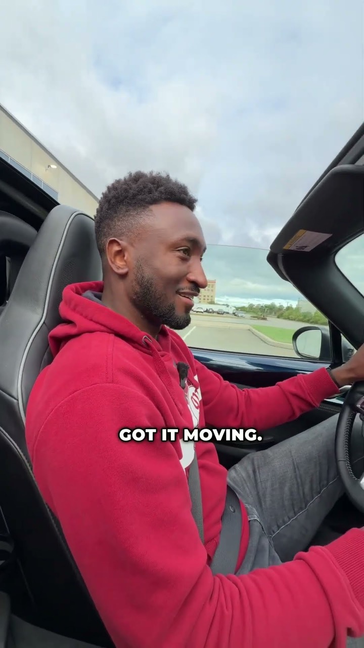 Marques Finally Learns to Drive a Manual