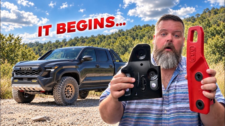 My First Mods on the 2026 Tacoma Trailhunter