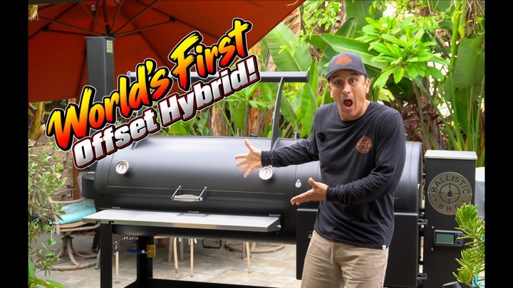 First Look At LSG's Offset Hybrid! The World's First True Offset Hybrid Smoker!