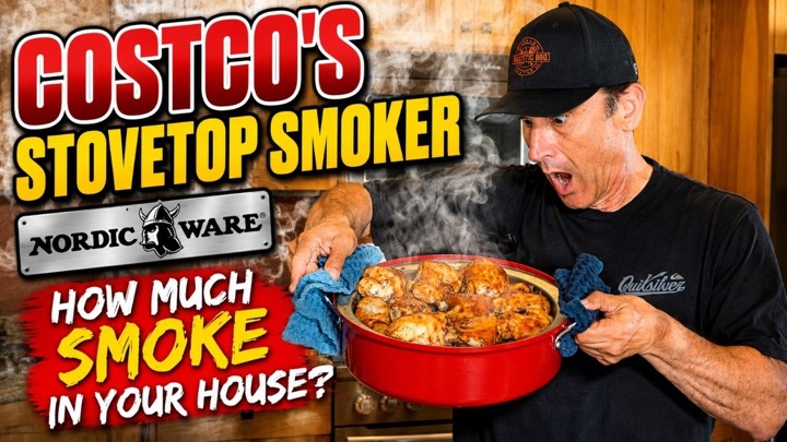 I Used Costco’s Stovetop Smoker Indoors… Here’s What Happened