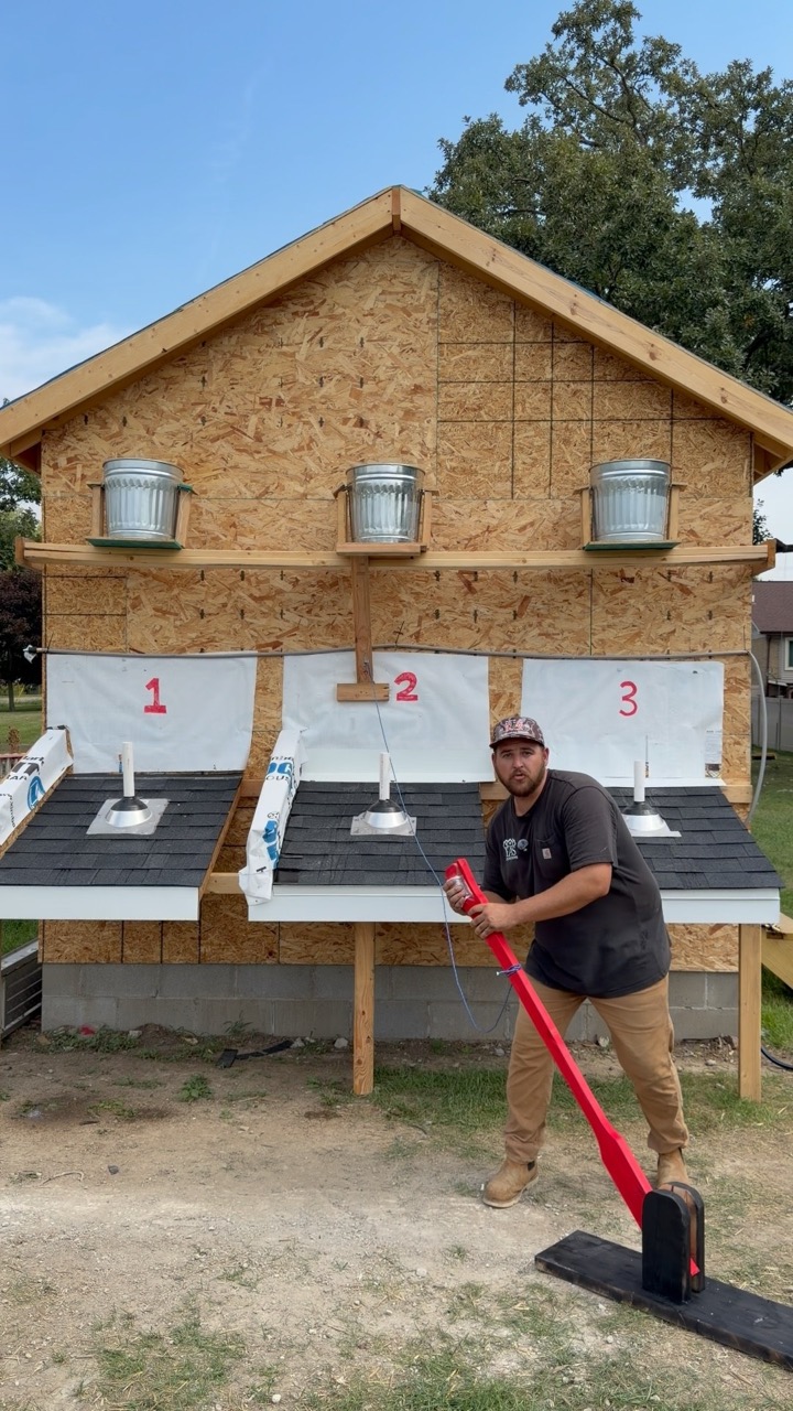 Which roof fails? 🤔 follow local codes 💪#roofing #learn #test #BAS