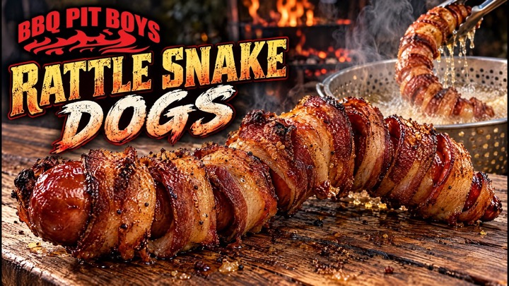 Bacon-Wrapped Rattlesnake Dogs