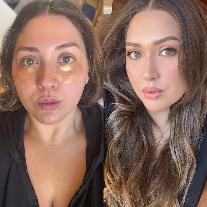 From bare to breathtaking ✨🩷

#glamour #photoshoot #mua #losangeles #makeup