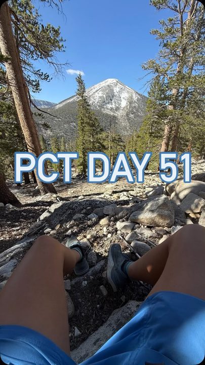 Day 51 on the PCT ~ Getting caught in a snowstorm, marmots, water crossings, and Tyndal Creek Camp 
📍 775.9 (19.4 miles)