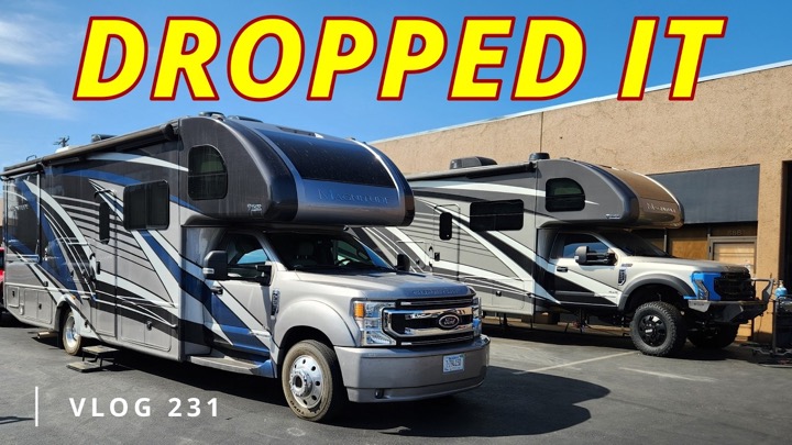 GONE! We Leave IT ALL behind. RV Lifestyle. Class C motorhome