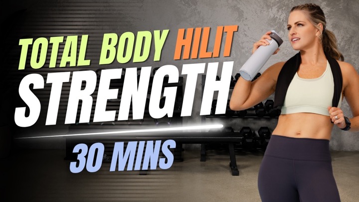 01: Total Body HILIT Strength Workout | High Intensity, Low Impact | BodyFit By Amy | 30 Mins - NEW!