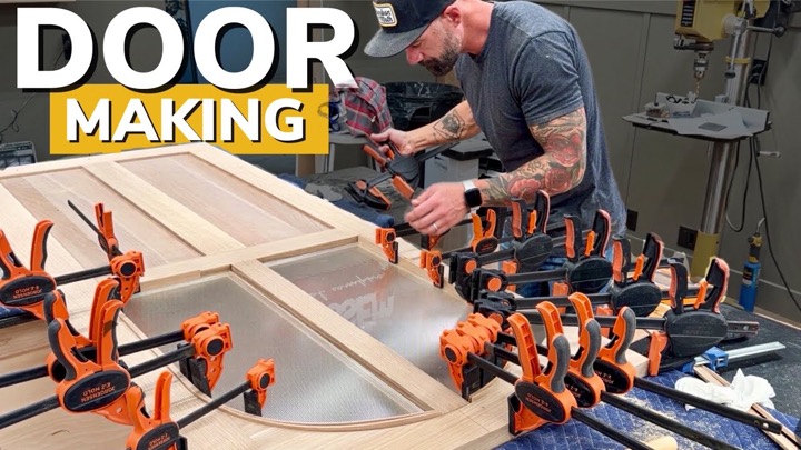 How to Make a Door || First Ever Door Build