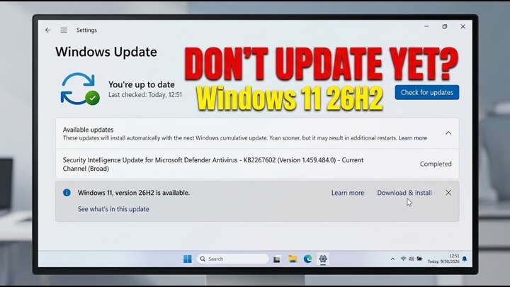 Windows 11 26H2 Is Here — Everything You Need to Know