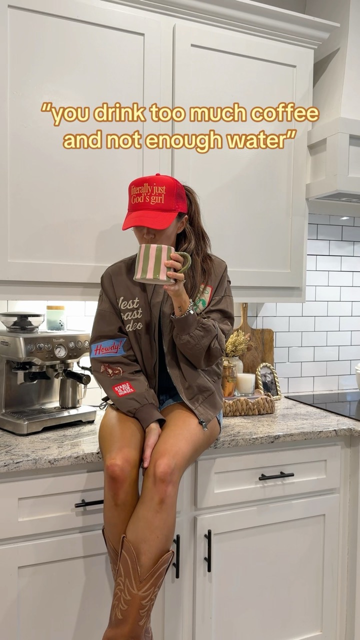 Apparently Coffee Doesn’t Count As Water??? 😂☕️ #shorts #youtubeshorts