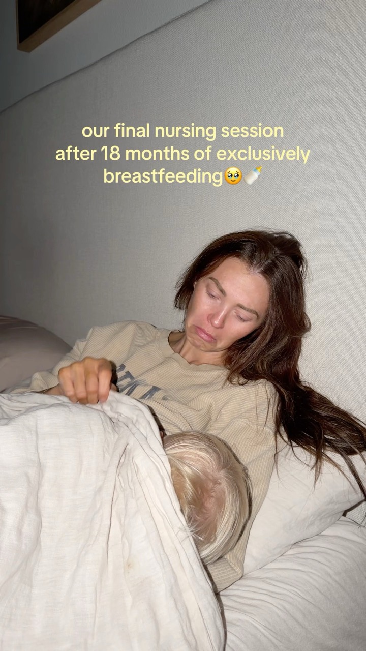 18 Months of Exclusively Nursing Comes To an End🥺🍼 #shorts #youtubeshorts