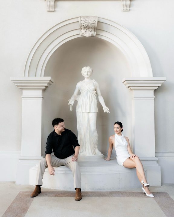 Can’t believe it’s already been two years since our engagement shoot. 

Caesar’s Palace will always hold a special place, first as the backdrop to our engagement photos, then as the place we actually said “I do” a year l