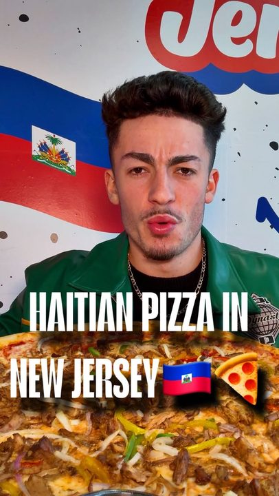 Would you try Haitian pizza?🇭🇹🍕

@lilasfritayandpie(Union City, NJ) is a Haitian 🇭🇹restaurant and pizzeria 🍕 serving not only some of the best Haitian food I’ve had but also some of the most creative🔥 From Haitian pizzas
