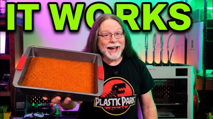 I Used My 3D Printer to Dry Desiccant. It Worked REALLY Well.