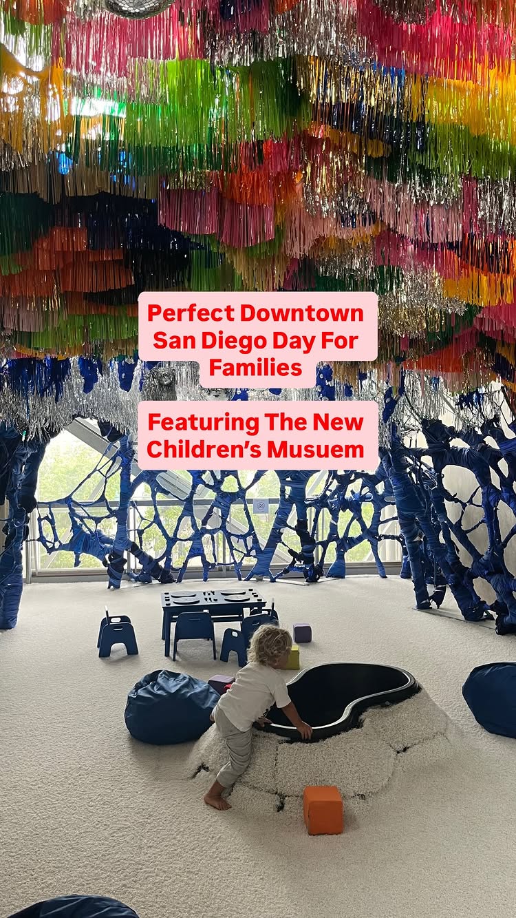 San Diego families, I planned a downtown San Diego day for you so you don’t have to. This features @thenewchildrensmuseum 

We had so much f