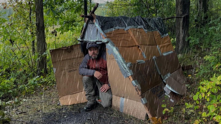 Will my Cardboard House hold up to the RAIN?