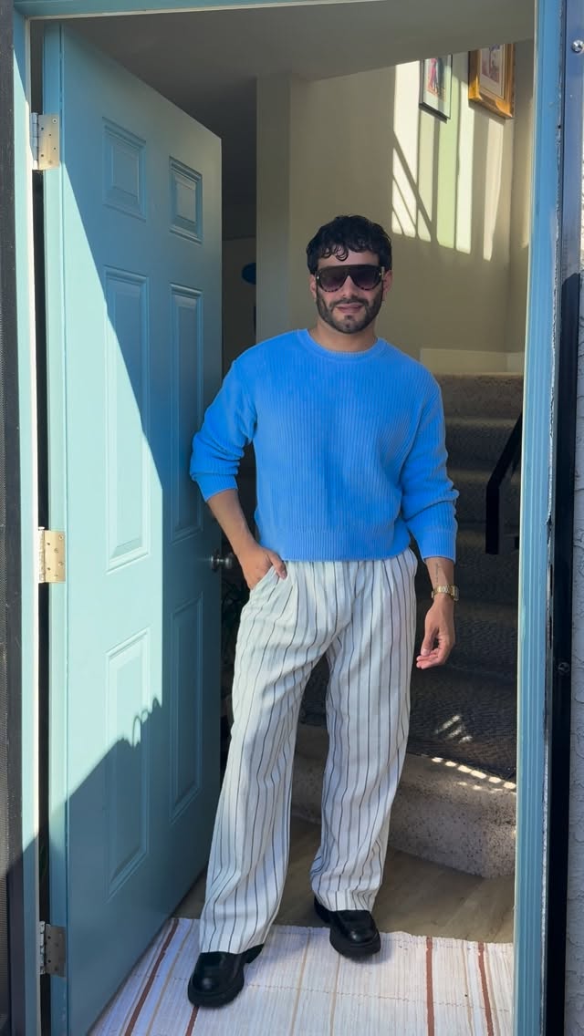 Keeping it light, blue 🩵✨
#cleanaesthetic #everydaystyle #relaxedfit #ootd