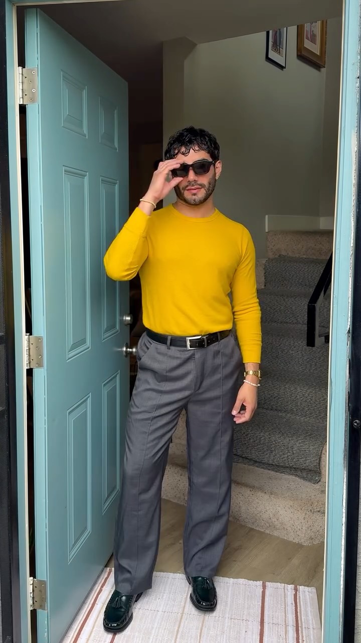Winter in San Diego, but make with sunshine✨

#sandiegowinter #winterstyle #yellowvibes #sdstyle #mensfashion