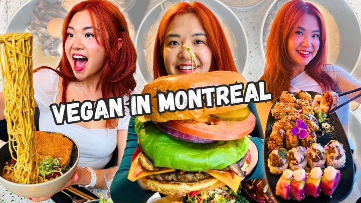 BEST VEGAN EATS IN MONTREAL, CANADA (Vlog Part 1)
