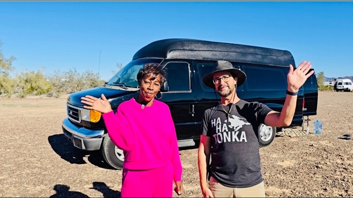 Rent Skyrocketed. So She Moved Into this GORGEOUS Limousine Van.