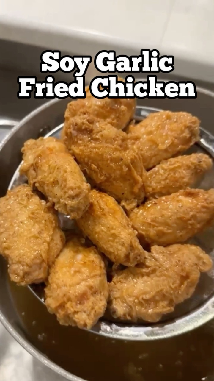 Soy Garlic Korean Fried Chicken (KFC)
