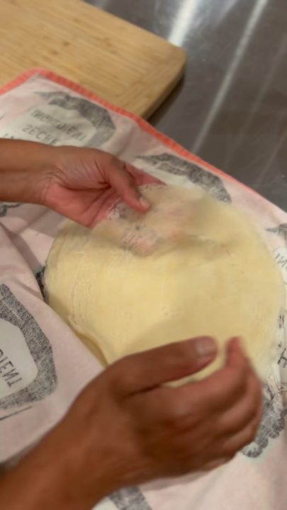 Warqu dough, similar to filo, is thin and delicate, perfect for layering. Stay tuned later this week to see the dish I created using it. Any guesses? Share them in the comments below!