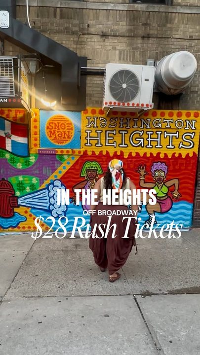 In the Heights is back, and I’m showing you how to get tickets for just $28.

📍 United Palace, Washington Heights
📅 August 23
⏰ Registration starts at 9 AM

✅ You must register in person to be eligible.

🎟️ New York City