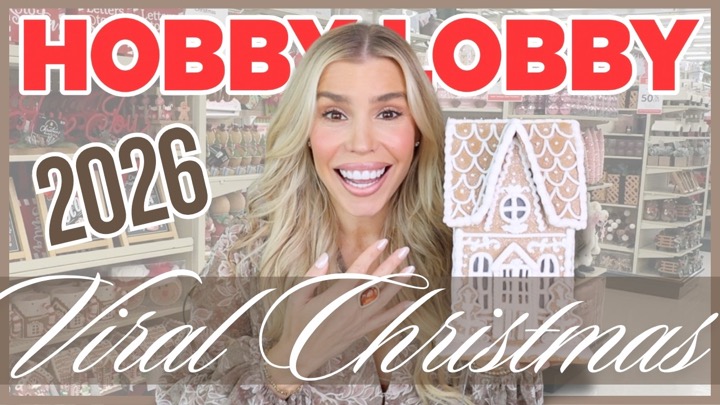 Viral Hobby Lobby Christmas Decor 2026