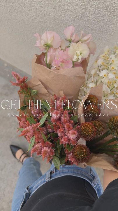Stumbled upon this audio and I giggled. I mean..is she wrong? lol. 

All jokes aside though flowers really do bring joy and happiness. Flowers release dopamine and serotonin in your brain, the “feel good” chemicals. Not 