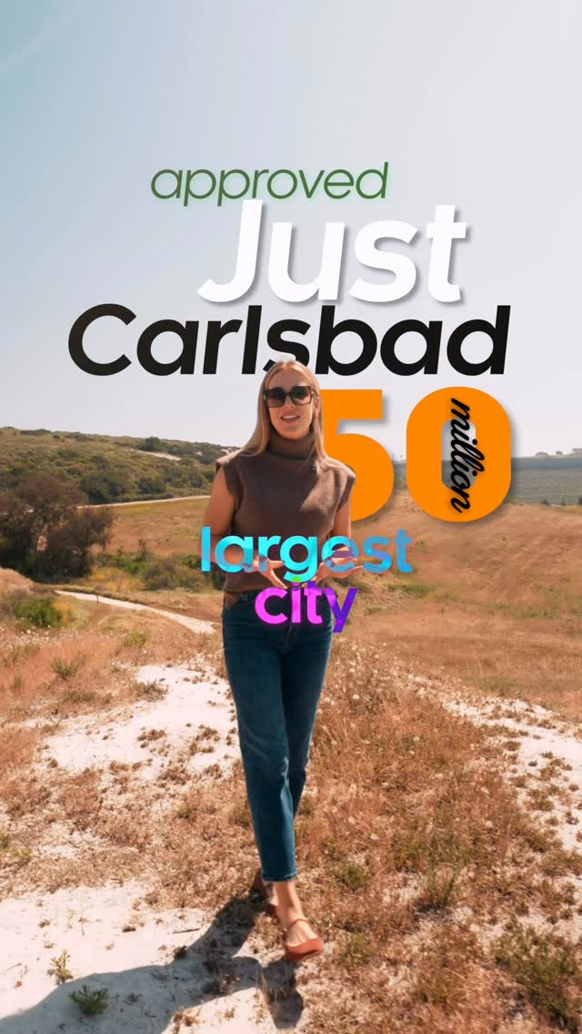 $50.9 million. 93.7 acres. 

And it’s about to change property values in central Carlsbad. 

Carlsbad just approved the largest park the cit
