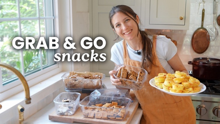 5 Grab & Go Homemade Snacks My Kids Love