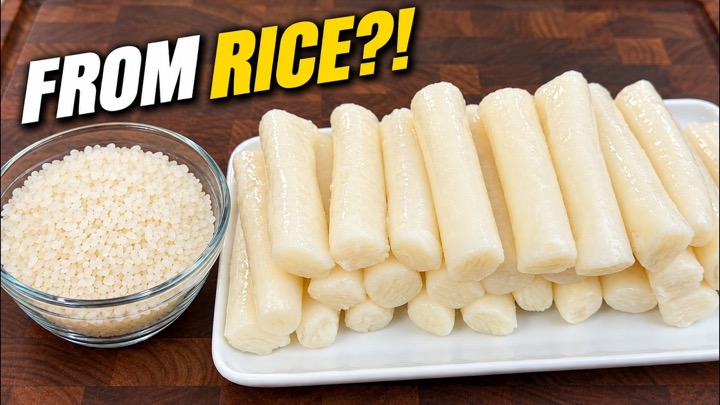 Can You Really Make Tteokbokki Rice Cakes from Rice?
