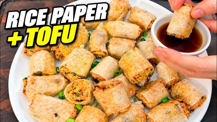 If You Have Tofu and Rice Paper, Make These Crispy Bites!