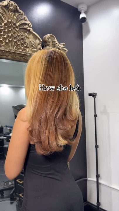 Color process. 
#colortransformation #bkhairstylist #claudelande #explorepage✨