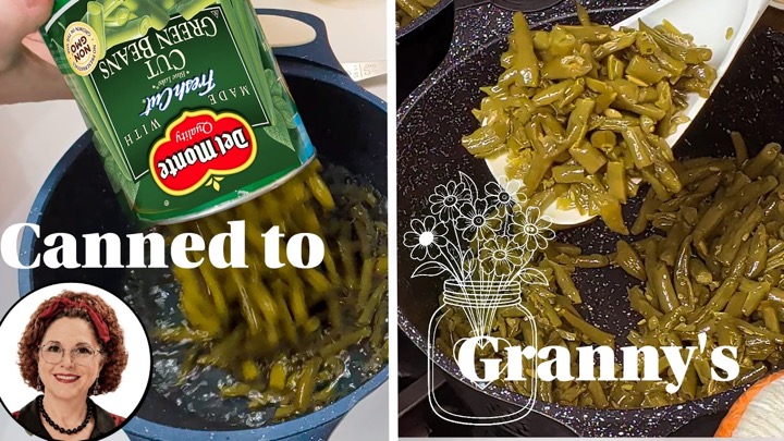 3-Ingredient Southern Granny Green Beans - A Thanksgiving Must Have