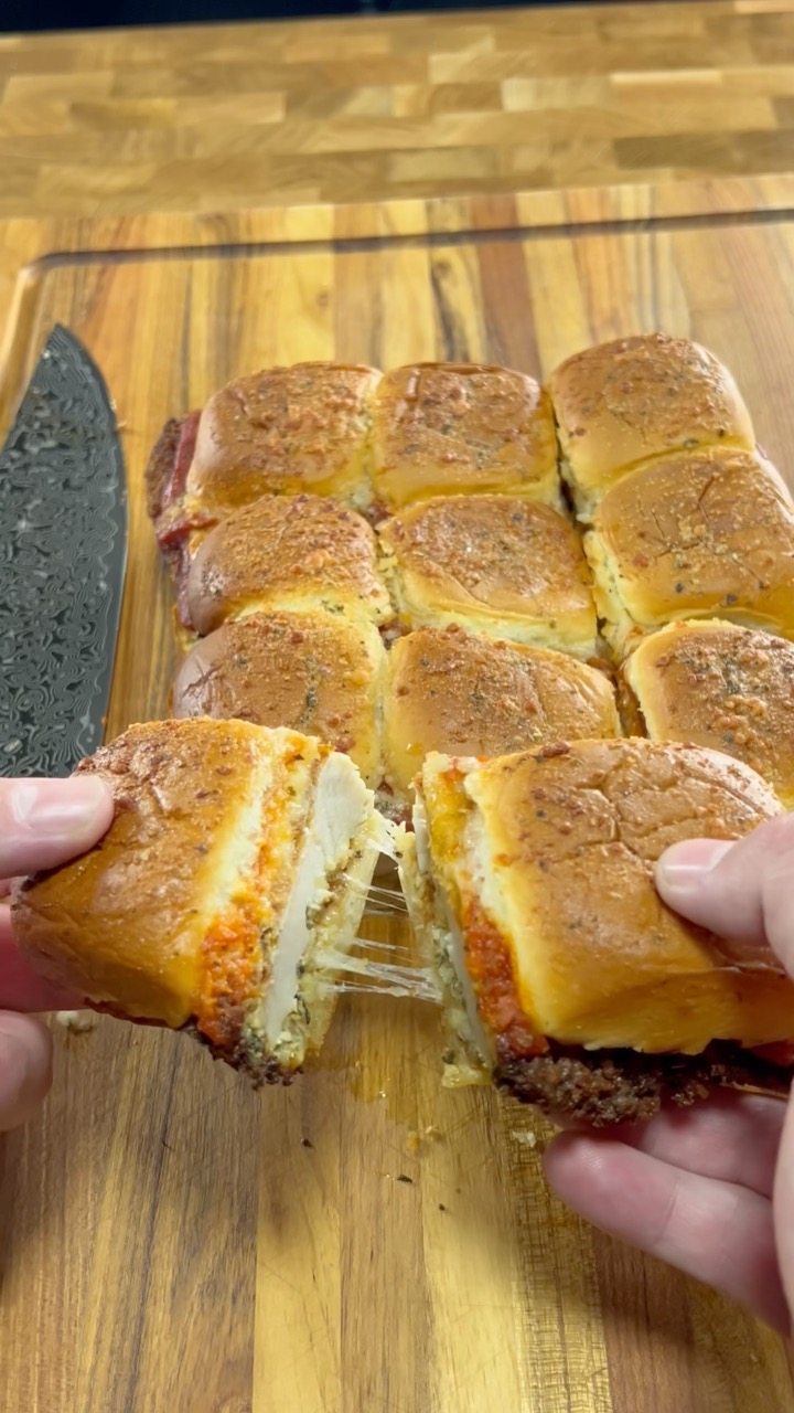 These are perfect GAME DAY Sliders! #shorts